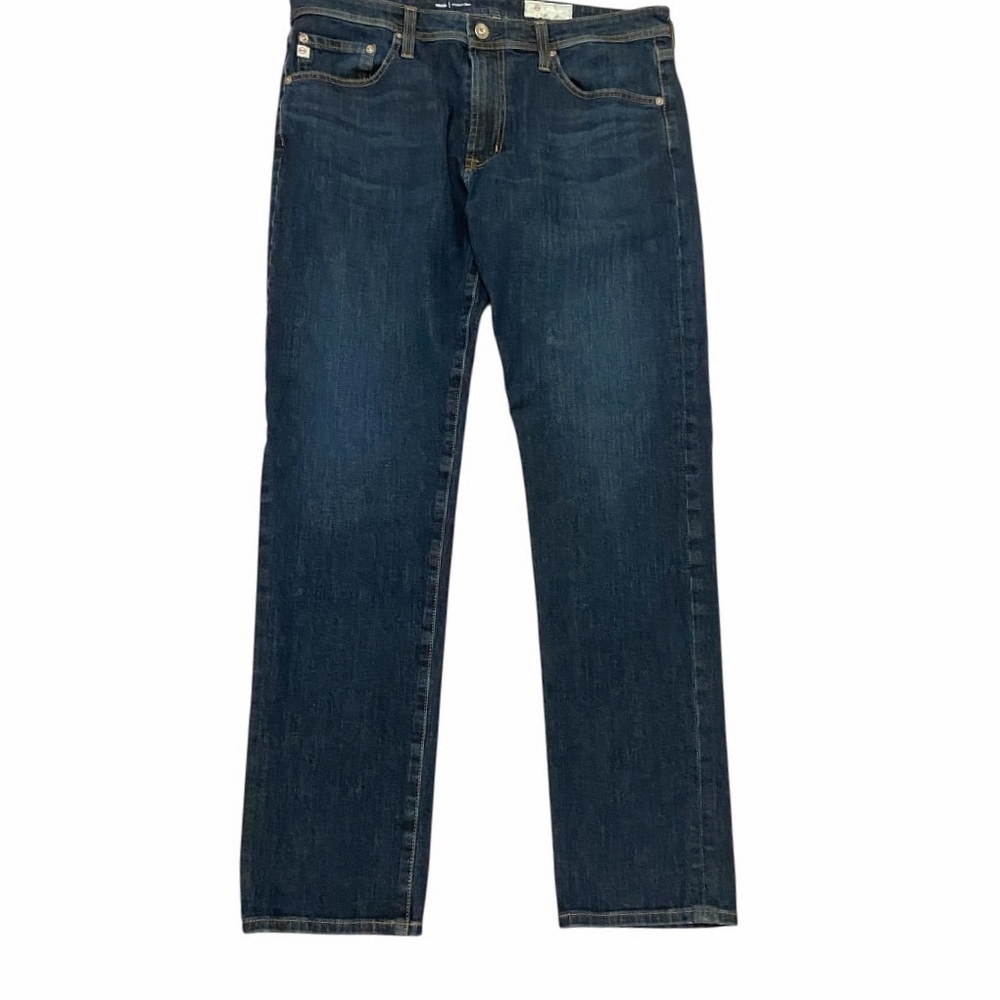 AG Adriano Goldschmied Tellis Modern Slim Jeans Denim 360 Dark Wash 34x32